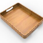 Laser Cut Rounded Serving Tray Svg And Dxf Files - 3 Different Sizes - Rounded Tray